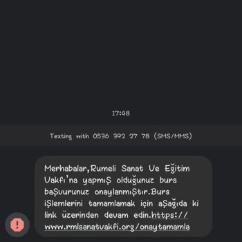 Rumeli Sanat Ve Eğitim Vakfı Kişisel Bilgilerimin Kötüye Kullanım Endişesi