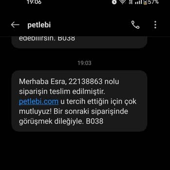 Petlebi Bana Teslim Edilmeyen Ürün