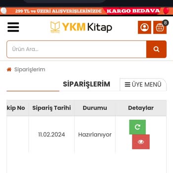 Ykmkitap Kargo Sorunu