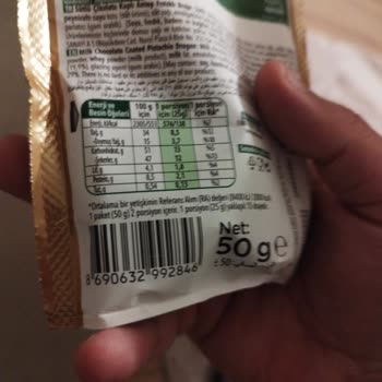 Nestle Damak Draje Çikolatanın İçinden Çıkan Değişik Madde
