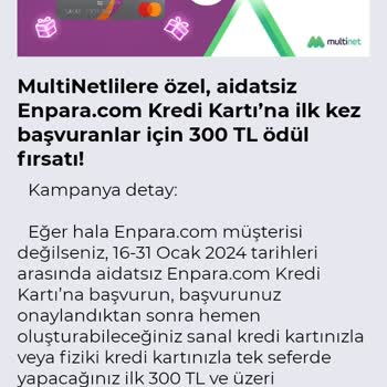 Enpara Müşteri Mağduriyeti Haksız