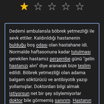 Esencan Hastanesi Böbrek Yetmezliği Olan Adama Antibiyotik Ve Balgam Sökücü Verdiler