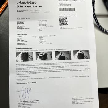 Media Markt Sorumsuzluğu Ve Uzatılmış Garanti Pert Kararı