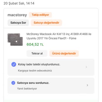 Macstorey Bilgisayar Hepsiburada'da Yanlış Ürün Tepkisi Ve Müşteri Hizmetleri Hayal Kırıklığı