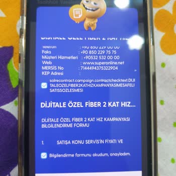 Superonline Turkcell Mobil Aplikasyonda Kontrat Yenileme Yapılamaması