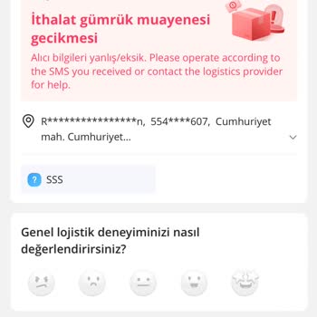 Sinotrans Makzume Lojistik Aliexpress Siparişim Ve Gümrük Labirenti