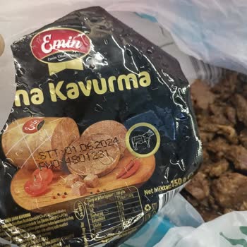 BİM Marketten Satın Alınan Kavurma Ürününde Bozuk Et Problemi