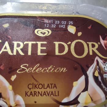 Carte d'Or Carte Dor Buzlanma Tat Değişikliği
