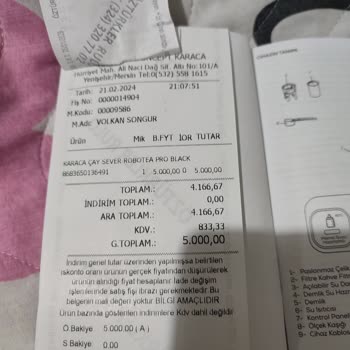 Karaca Züccaciye Karaca Caysever Suyunu Çok Az Alma Sorunu