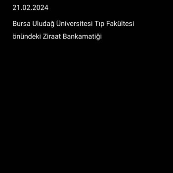 Ziraat Bankası Ziraat Bankamatiğinin Paramı Yatırmasını İstiyorum