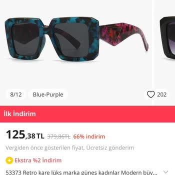 Aliexpress'ten Alınan, Teslim Edilmeyen Gözlük