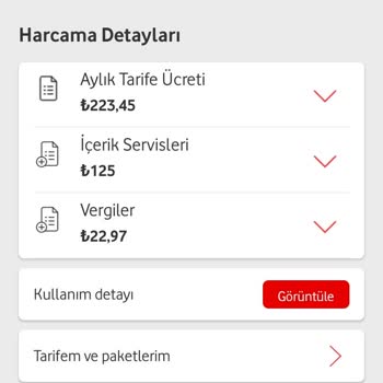 Vodafone Haksız Yere Kesilen 125 TL Ücret!