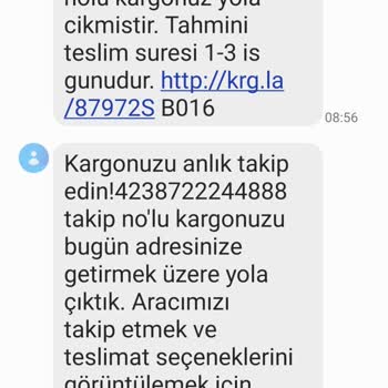 Aras Kargo Çalışanı 2 Defa Yüzüme Telefonu Kapattı
