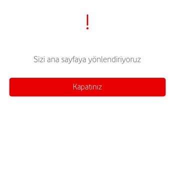 Sistemi Çökmüş Vodafone Hat