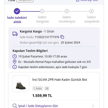 Kargoist N11 İade Sorunu Kargo Sorumsuzluğu