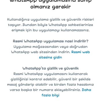 Whatsapp Aero Aero Şikayet Var