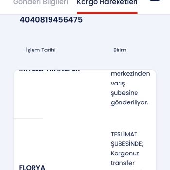 Aras Kargo Şubede Ki Kargoma Elimizde Yok Diyor