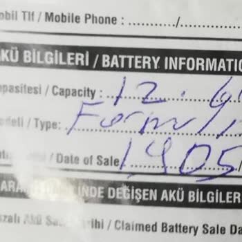 İnci Akü Pişmanlıktır Ve Güvensizlik