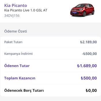 GetirAraç Getir Araçtan Mağduriyetim Giderilsin