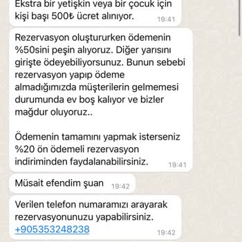 Sau Turizm Seyahat Acentası Tatil Rezervasyonunda Beklenmedik Sorunlar