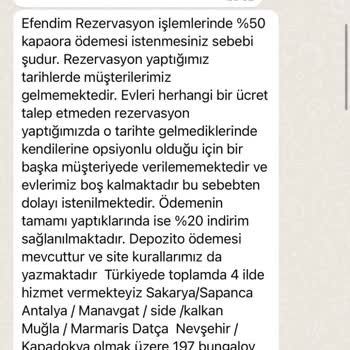 Sau Turizm Seyahat Acentası Tatil Rezervasyonunda Beklenmedik Sorunlar