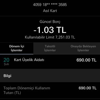 HSBC Yüksek Kart Aidatı...
