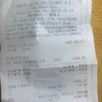 The Balm Eyeliner Gratis* Bozuk Kurumuş Ürün