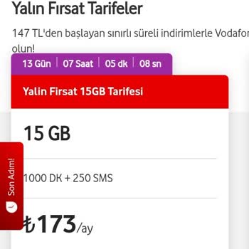 Vodafone Mağduriyet Dayalı Şikayet