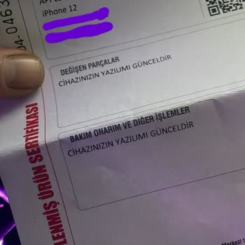 Vodafone'DEN Aldığım Cihazın Sorunlu Çıkması