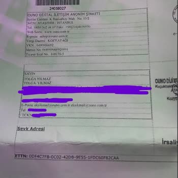 Vodafone'DEN Aldığım Cihazın Sorunlu Çıkması