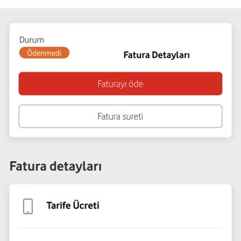 Vodafone Faturam Çok Yüksek Geliyor