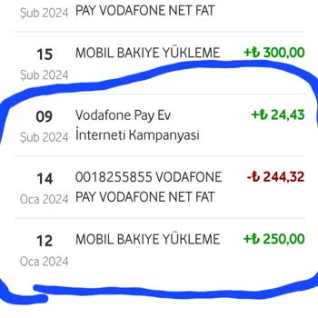 Vodafone Pay İndirimli Fatura İadesi Yapmıyor