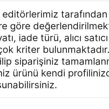 Gardrops Hasarlı Ürünümü İade Edemedim. Editör İademi Kabul Etmedi.