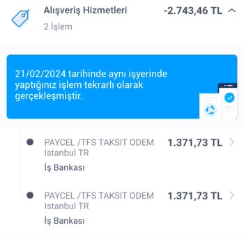 Paycell Talimatsız Ödeme Alması