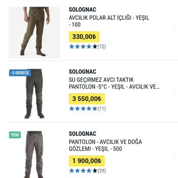 Decathlon Memnun Olduğumuz Pantolonun Üretimi Kalkmış