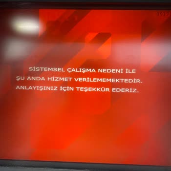 Ziraat Bankası ATM Paramı Yuttu!