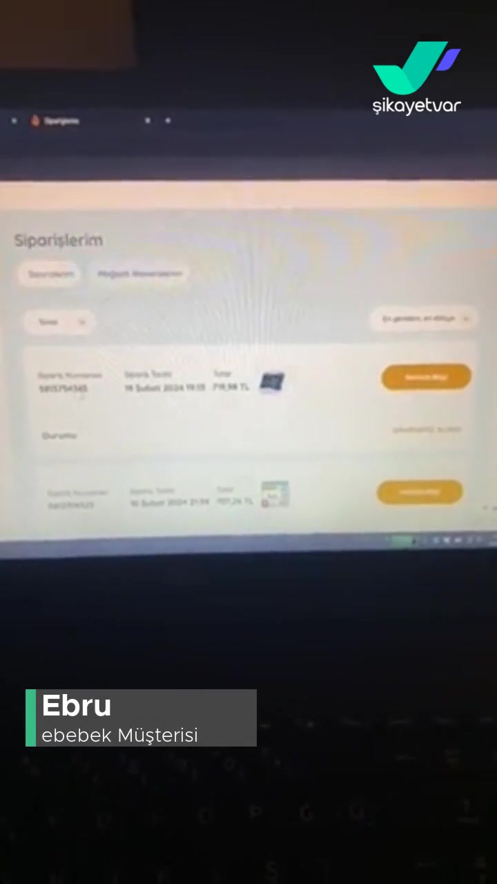 Ebebek Her Zaman Yaşadığım Sipariş İptal Edememe Sorunu videonun kapak resmi