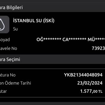 Faturam İSKİ’den 1577 TL Geldi Haksızca Çok Mağdur Edildim Acil Düzelt