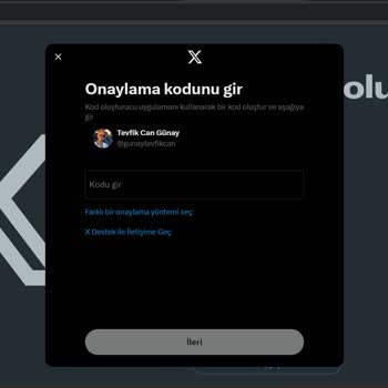 Twitter'da İki Faktörlü Kimlik Doğrulama (2FA) Erişim Sorunu