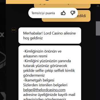 Lordcasino Ödeme Yapmıyor Şantajla Özel Belgelerinizi Ele Geçiriyor!