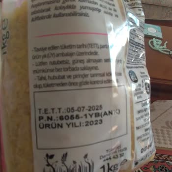 Yayla Bakliyat Pilavlık Bulgur Tadı Ve Kokusu Bozuk Ürün!