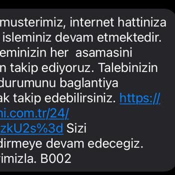 Millenicom Nakil Süresinin Uzaması