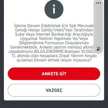 Ziraat Yatırım Halka Arz Müşteri Kayıt Yoktur Uyarısı