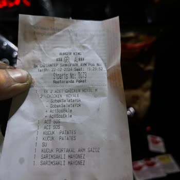 Tab Gıda Kontrolsüz Çalışma Kanıtlı Gaziantep Sankopark Burger King
