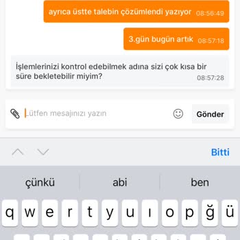 Migros Sanal Market Gönderdiği Küflü Ürünün İadesini Yapmıyor.