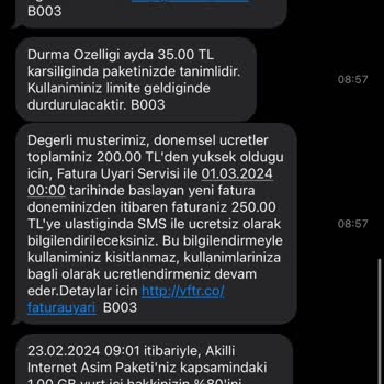 Vodafone Net 11 Dakikada 5 GB İnternet Nasıl Biter?