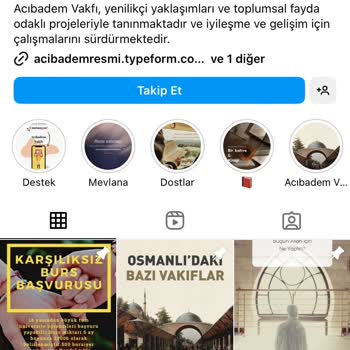 Acıbadem Vakfı (Burs Başvurusu) Gizlilik Haklarımın Korunması