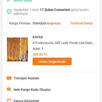 Trendyol 300 LED Renkli