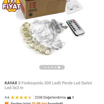 Trendyol 300 LED Renkli