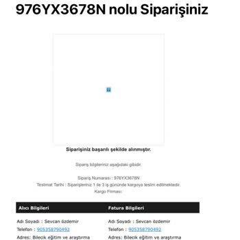 Gofeel Siparişim Kargoya Verilmiyor
